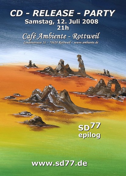 CD Release Party 12. Juli 2008, Cafe Ambiente in Rottweil